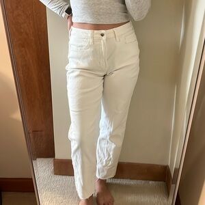 White American Eagle Ultra High-Rise Vintage Straight Jean.